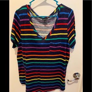 Torrid rainbow t-shirt